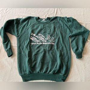 Vintage motorcycle racing sweatshirt
